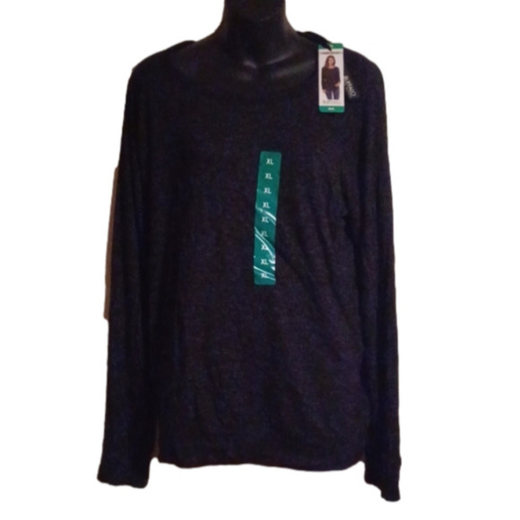 NWT plus size xl Buffalo top. Black/ grey fabric. Great gift ! - Picture 1 of 10